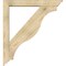 Ekena Millwork Funston Traditional Rough Sawn Bracket w/ Offset Brace, Douglas Fir, 6"W x 40"D x 44"H BKT0604X40X44FST01RDF - alternate 3